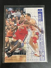 1994-95 Upper Deck Collector's Choice SILVER Signature #391 Sharone Wright
