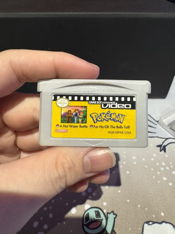 Pokémon video cart - Nintendo Game Boy Advance Video GBA