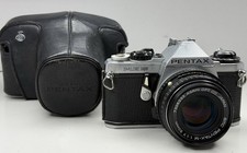 Asahi Pentax Me Super 35mm SLR Film Camera SMC Pentax-M 1:1.7 50mm Lens In Case