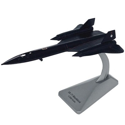 1/200 Diecast Alloy USAF SR-71 Blackbird Flugzeug Fertigmodell mit Ständer