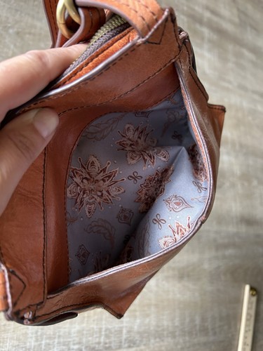 Borsa a tracolla HOBO International media in pelle marrone tracolla boho hippie - Foto 13 di 22