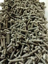 (Qty 100) #10-24 x 1" Phillips Pan Head Machine Screw Stainless Steel