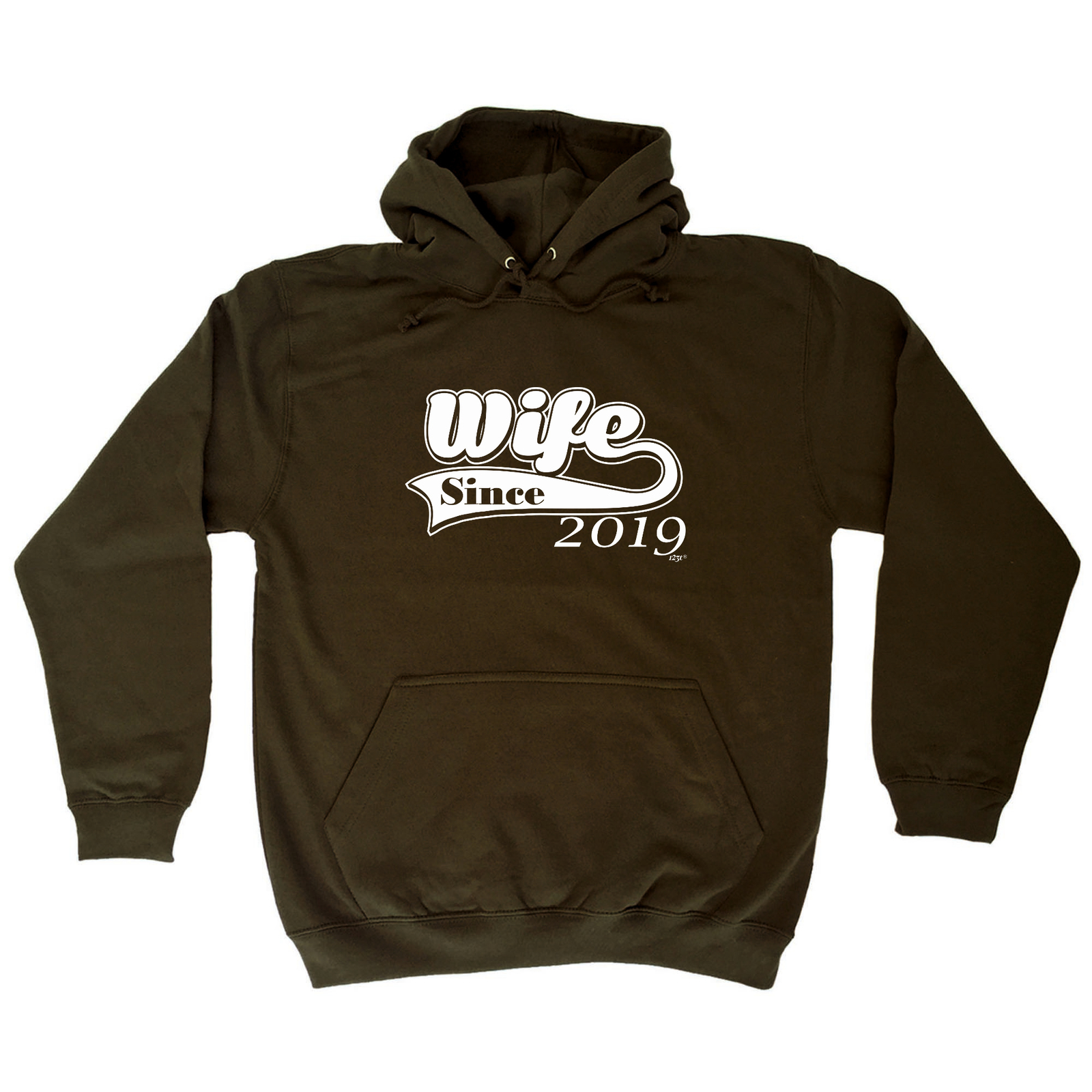 Wife Since 2019 - Novelty Mens Womens Clothing Funny Gift Hoodies Hoodie