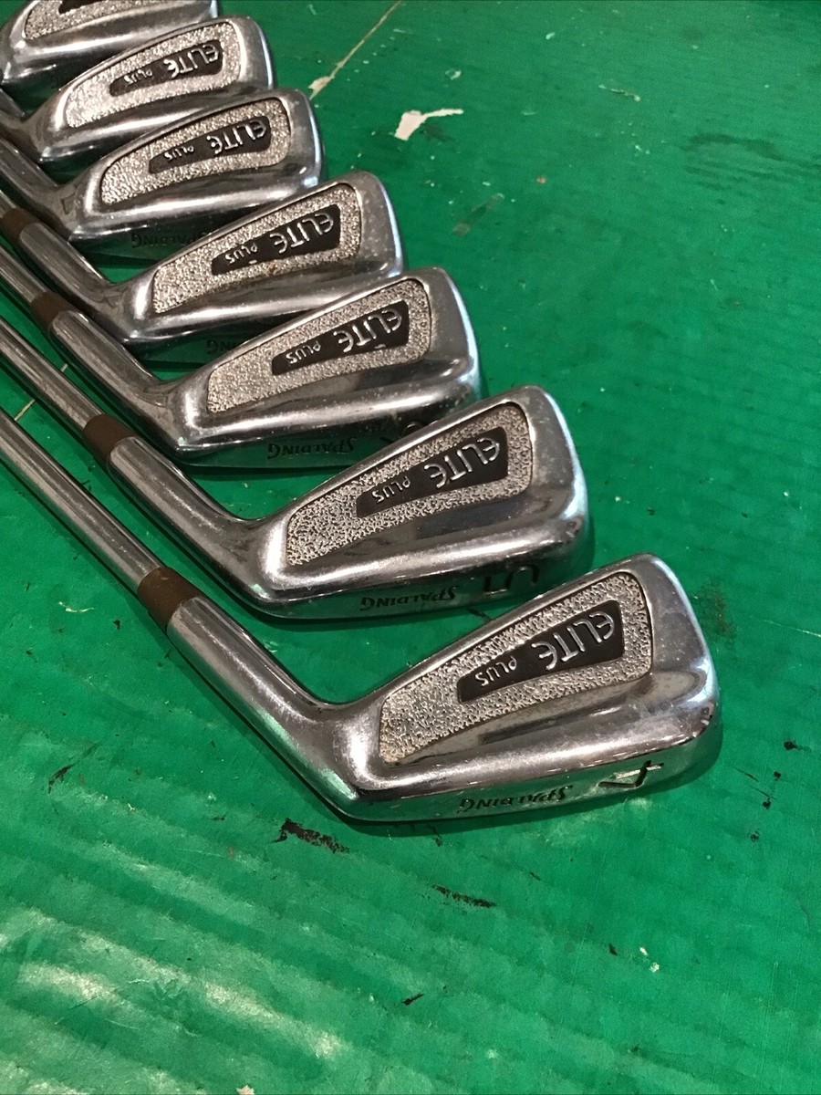 Spalding Elite Plus Iron Set 4-9, 11 (7 Clubs) RH Medium Factory