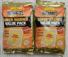 HotHands Body & Hand SUPER WARMERS -2X Value Packs 20 PAIRS!