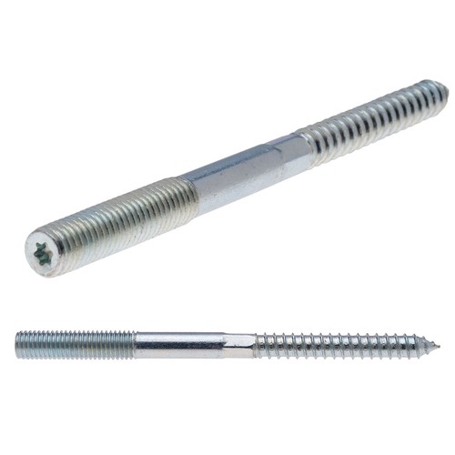 Stockschrauben M6 M8 TORX TX Holz Schraube Stifte Rohrschelle Stahl verzinkt - Bild 2 von 3