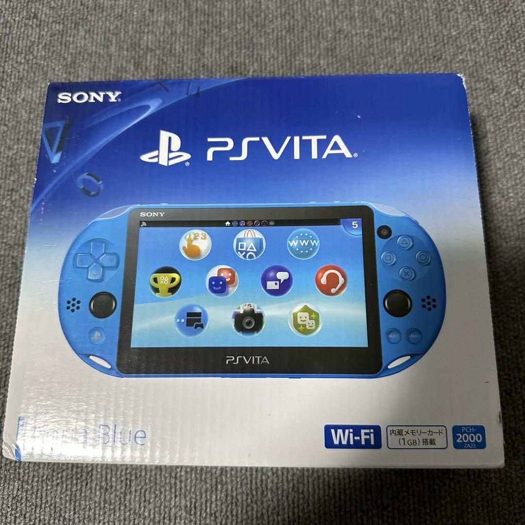 SONY PS Vita ブルーPCH-2000 ZA23