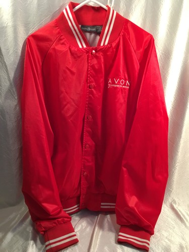 RARO! Chaqueta Avon - Roja - Imagen 1 de 7