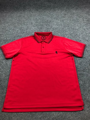 Albert Morris Comfort Polo Shirt Red 