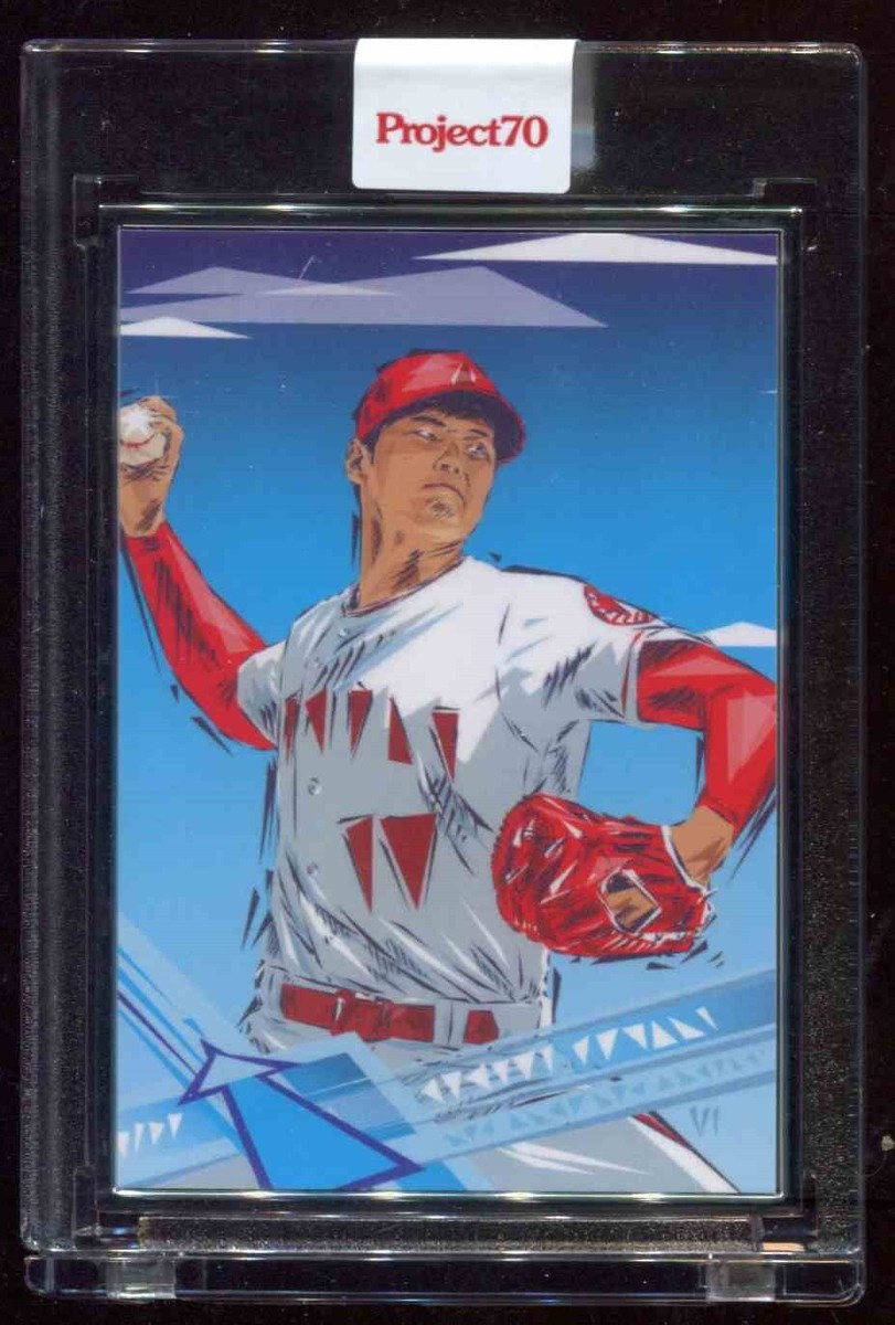 TOPPS PROJECT 70 SILVER ARTIST PROOF 385 SHOHEI OHTANI by