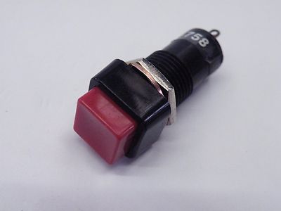 Push to Make n/o Momentschalter Taster eckig rot RS331-758 7g EU17