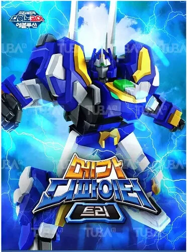 [Dino Core] Evolution 4 Mega D_Fighter TRI Transformer Robot ...