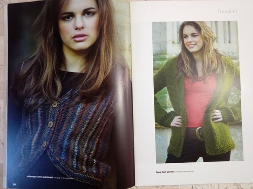 Twilleys of Stamford #456 Freedom Spirit and Wool Knitting Book 15 Patterns UK - Picture 8 of 12