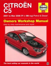 Haynes Handbuch: Citroen C5 2001-08 Benziner+Diesel Reparaturanleitung/Reparatur