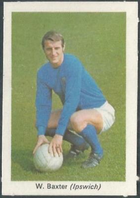 MEINE LIEBLINGSFUSSBALLSTARS 1970 - BUSTER - #08 - IPSWICH TOWN - BILLY BAXTER