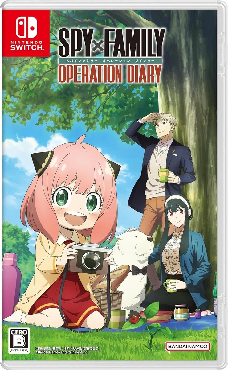 Nintendo Switch SPY×FAMILY OPERATION DIARY Japan Nintendo Switch SPY×FAMILY OPERATION DIARY Japan
