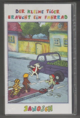 Janosch - Der kleine Tiger braucht ein Fahrrad (VHS-Video-Kassette) - Bild 1 von 2