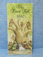 Wee Forest Folk WFF 1990 Brochure Catalog Pamphlet Price List Excellent Cond
