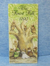 Wee Forest Folk WFF 1990 Brochure Catalog Pamphlet Price List Excellent Cond