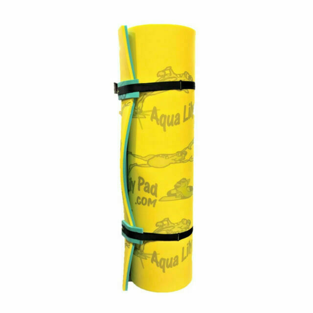 Aqua Lily Floating Playground Mat 12 ft.Yellow - SUMMER WATER TO