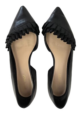 Nine West Black Flat Shoes Tatiana Pointy Toe Pumps – Nine West