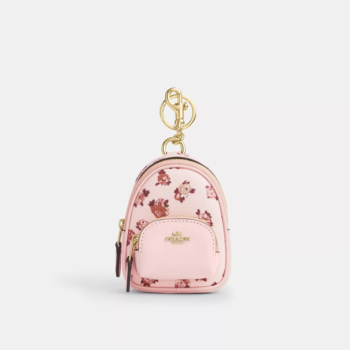 NWT Coach CAA68 CZ602 CC315 CZ605 Mini Court Backpack Bag Charm | eBay