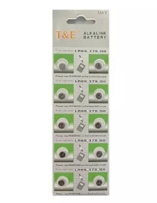 Vỉ 10 Pin Cúc áo Camelion Alkaline AG0 1.5V LR63 LR521 379 - Pin Hà Nội - Foto 5