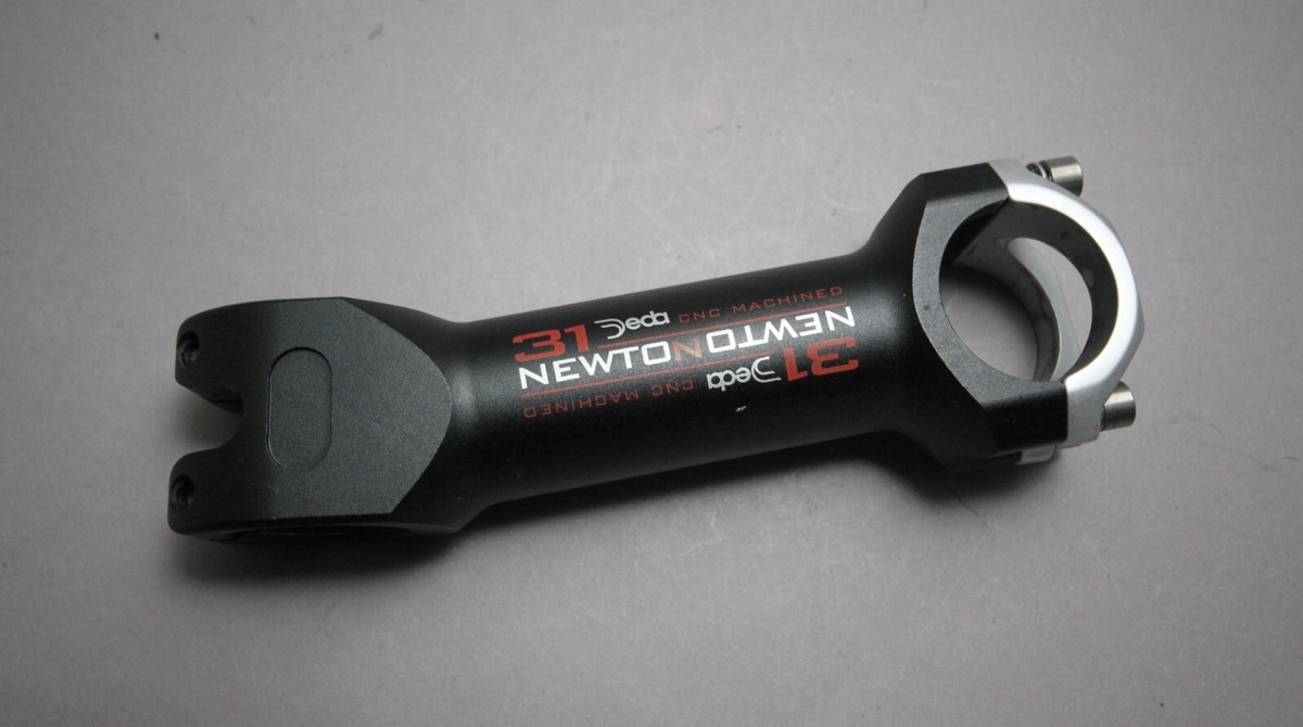 Potence Deda Elementi Newton Alliage CNC 31,8mm 120mm Noir - Vélo Route