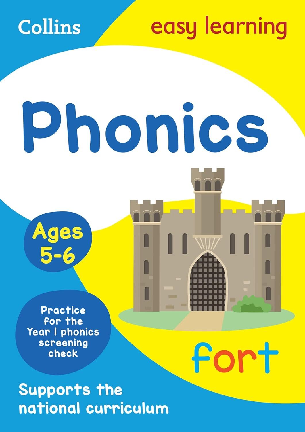 9780008617943 Phonics Ages 5-6: Ideal for home learning - Collins Easy Learning
