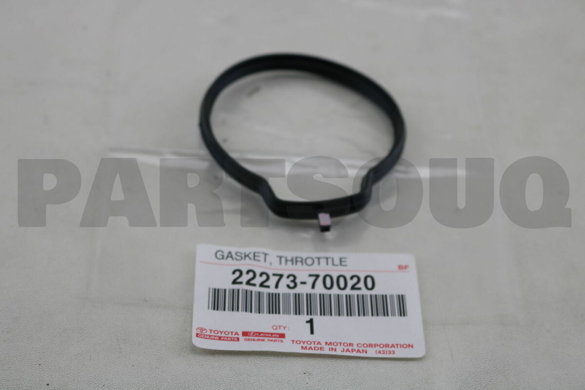 2227370020 Genuine Toyota GASKET, THROTTLE BODY, NO.2 22273 2227370020 Genuine Toyota GASKET, THROTTLE BODY, NO.2 22273