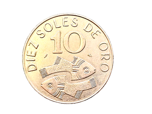 Nice Peru 10 Diez Soles de Oro 1969 and always bonus coins added