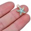 13-Pcs-Set-Mixed-Starfish-Conch-Shell-Metal-Charms-Pendant-DIY-Jewelry-Making thumbnail 7