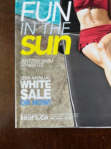 2012 SEARS FUN in the SUN Summer Catalogue Canada - Very Rare - Picture 6 of 14