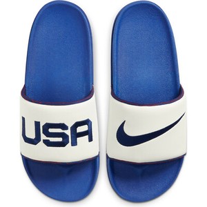 nike offcourt slide blue