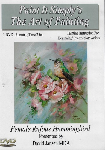 DVD - FEMALE RUFOUS HUMMINGBIRD w/ David Jansen