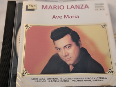 Mario Lanza - Ave Maria - 1993 CD guter Zustand Santa Lucia/Mattinata/O Sole mio
