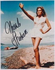URSULA ANDRESS 007 JAMES BOND AUTHENTIC AUTOGRAPH HOLDING SHELL