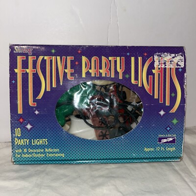Cowboy Western String Party Novelty Lights by Sterling 10 Lights 12  Length