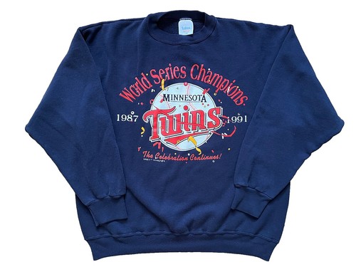 Vintage Minnesota Twins World Series Champion Crewneck Sweatshirt