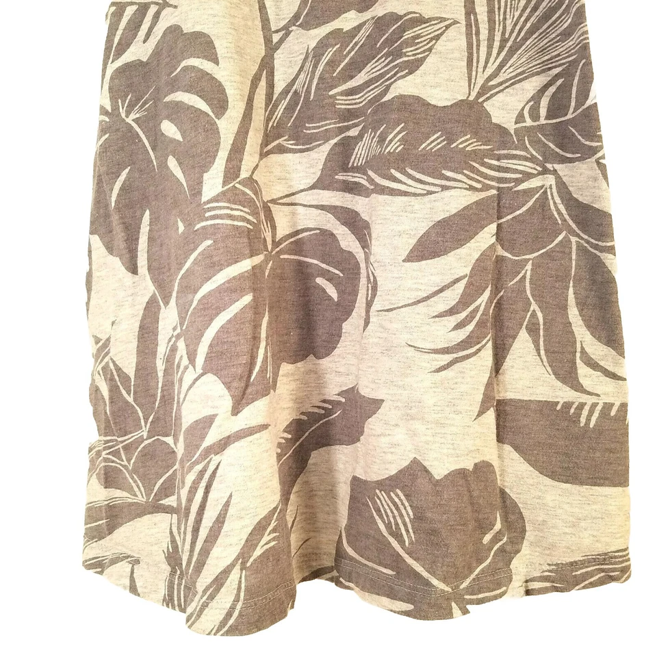 Antiguo Vestido Azul Marino Niñas Talla S Pequeño 6-7 Verano Tropical Gris Pullover Sin Mangas Foto 3 de 4