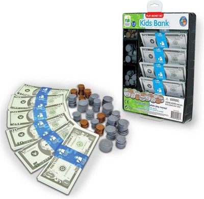 The Learning Journey: Kids Bank Play Money Set - Play Money for Kids - Over $500