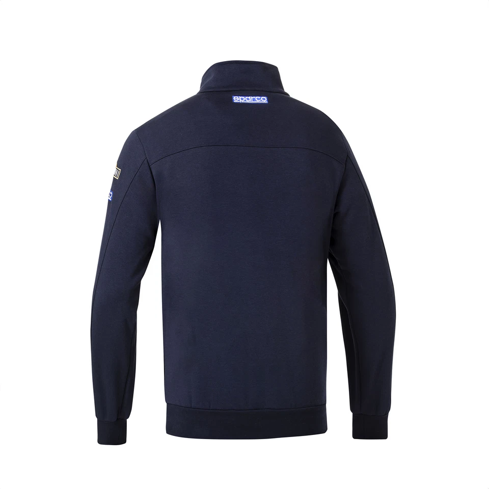 Sparco Martini Racing Half Zip Sweatshirt Jumper Retro Lancia World Rally Team - Изображение 2 из 4