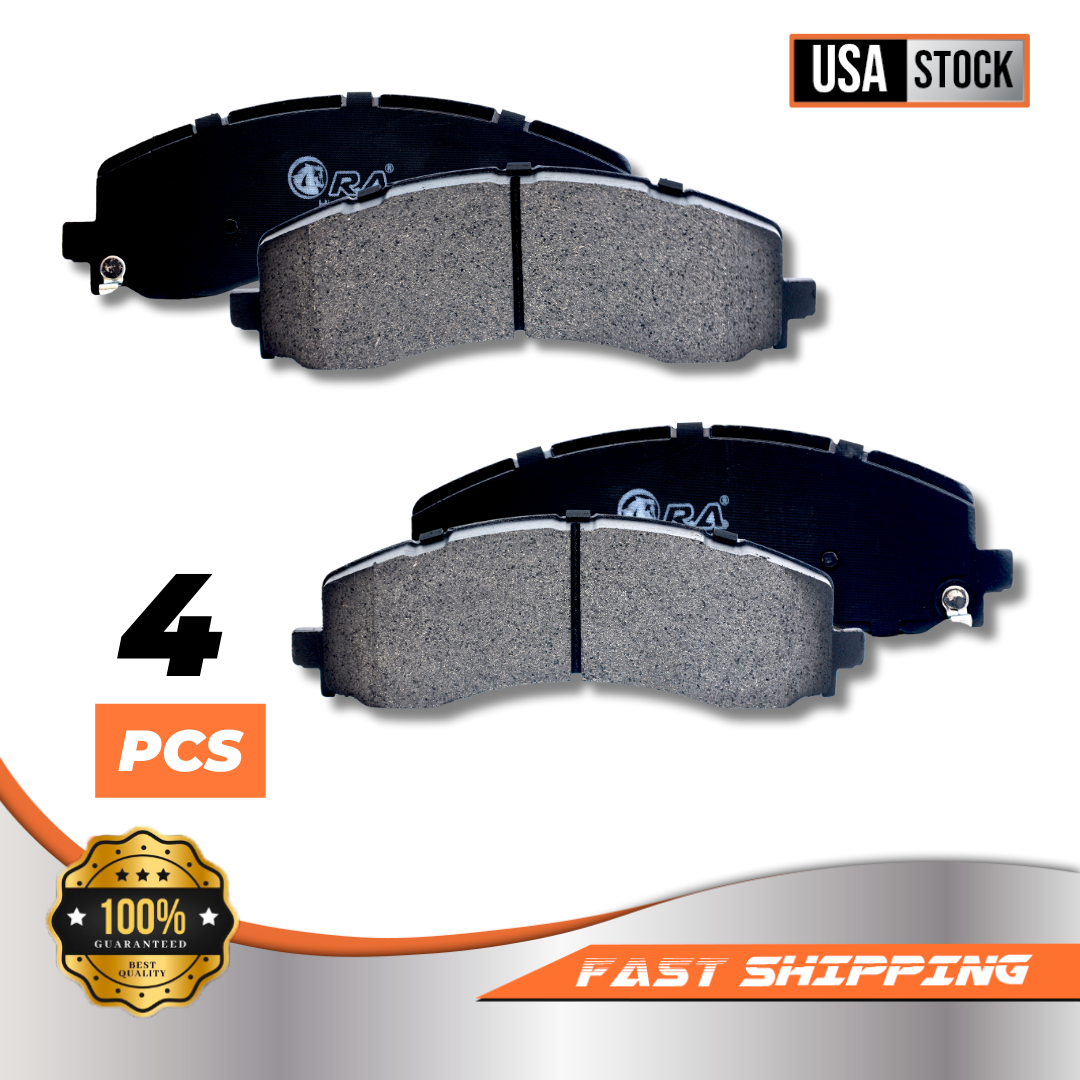 Rear Brake Pads for 2019-2022 Ram 2500 5.7L 6.4L 6.7L Pickup Trucks