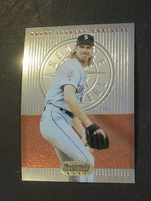 1995 BOWMAN'S BEST RANDY JOHNSON SEATTLE MARINERS CARD #1!!!!!!!