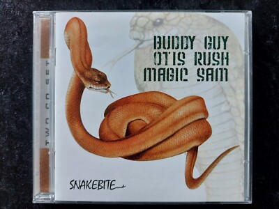 BUDDY GUY*OTIS RUSH*MAGIC SAM**SNAKEBITE 2 X CDS**THE COBRA STORY**2009 VGC
