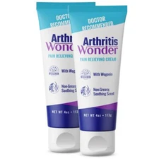 Arthritis Wonder Pain Relief Cream 4 oz – Arthritis Pain Relief Cream for Han...