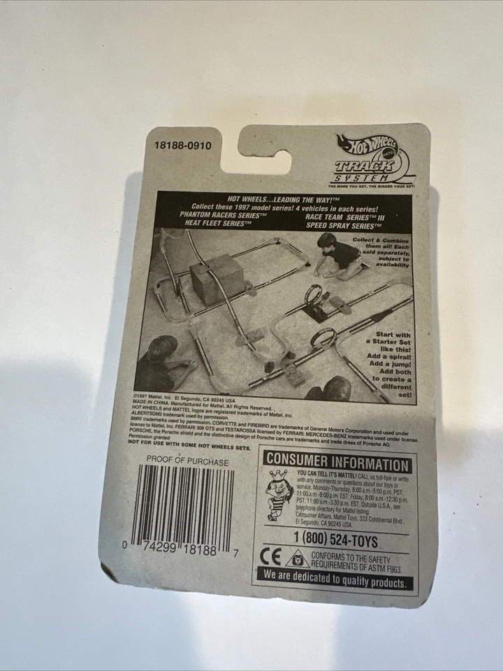 Paquete de 2 Hot Wheels 1997 ~ Albertsons Hauler & Ferrari ~ edición limitada ~ # 18188 Foto 4 de 4