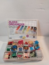 Floss Organizer Lot W/Floss