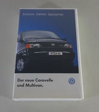 VHS Video Fahrzeugvorstellung VW T4 Caravelle und Multivan Stand 12/1995