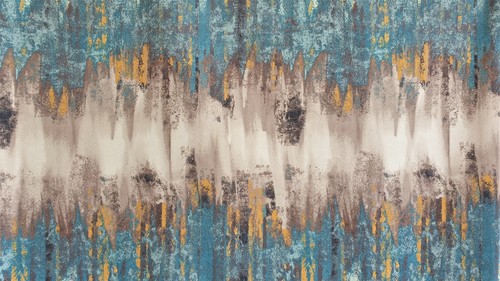 Abstract Love Damask Upholstery Fabric By The Yard, Printed Velvet Fabric - Picture 3 of 8